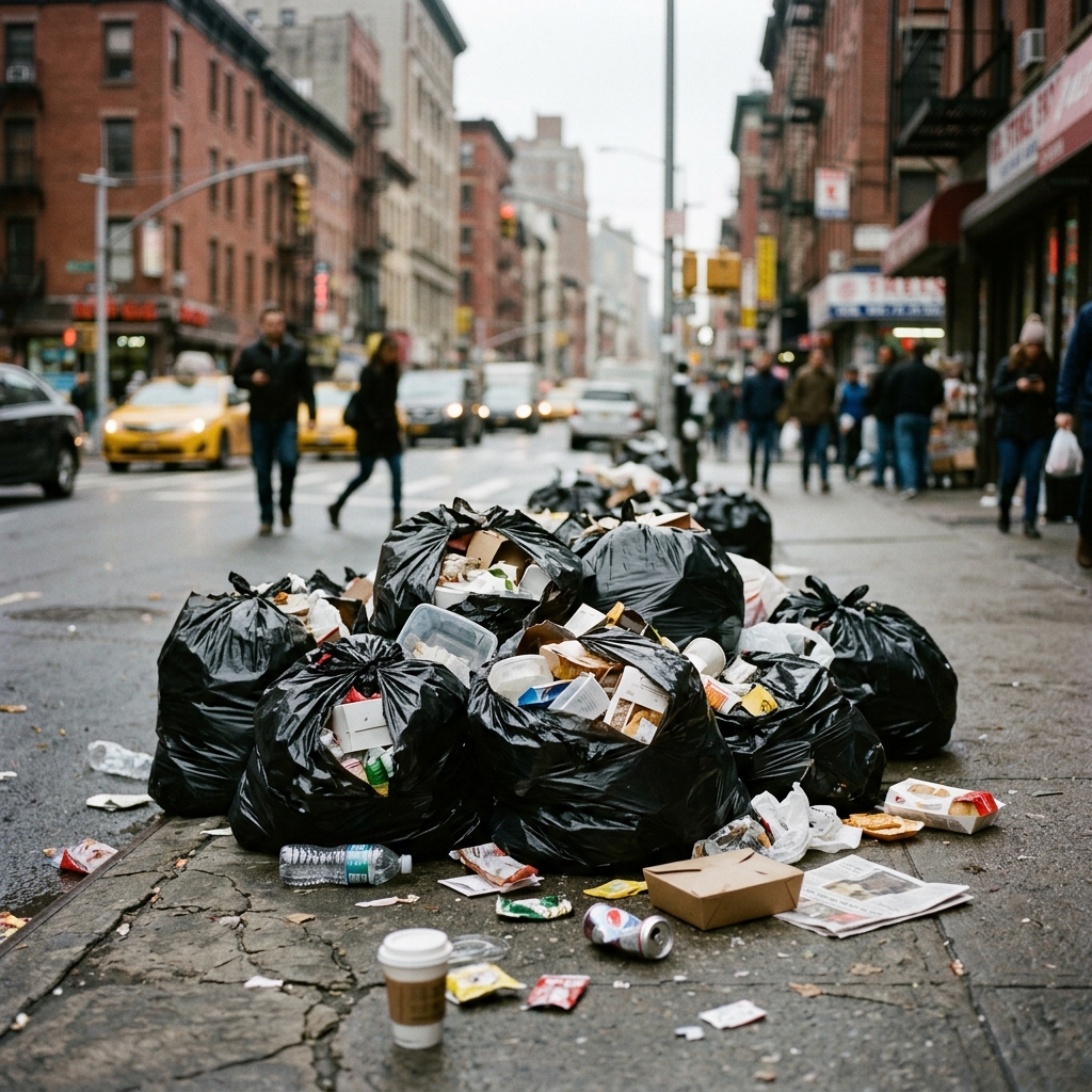 Acumulación de basura